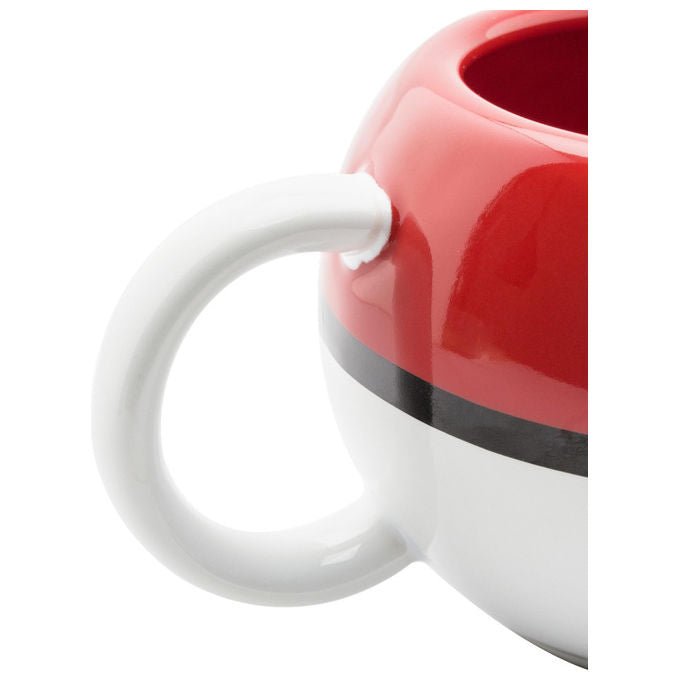 Abystyle, Tazza 3D, Pokémon Pokéball, 500 ml, Ceramica, Prodotto Ufficiale