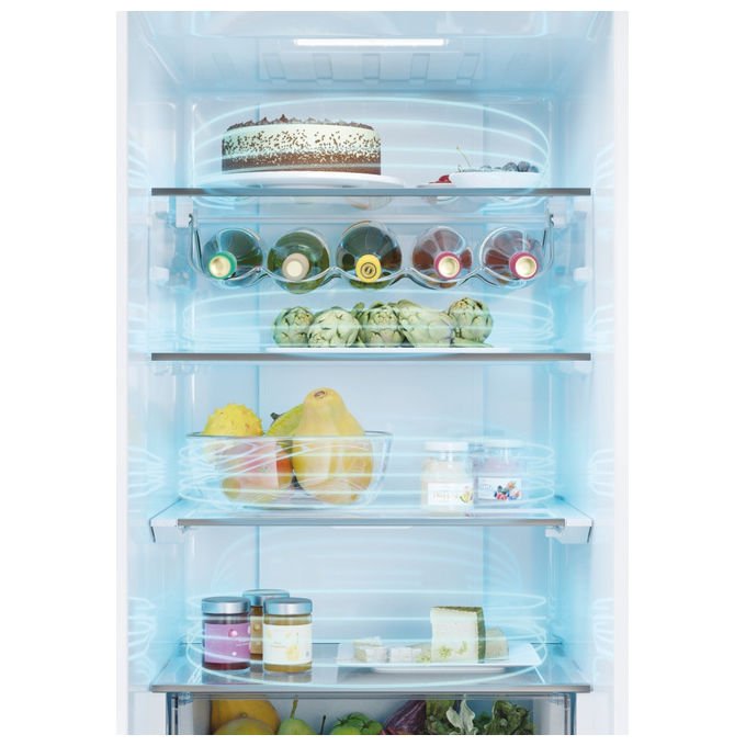 Haier HDPW5620ANPK Frigorifero Combinato 409L No Frost A Acciaio inox (205x59.5x66.7 cm) colore Acciaio inox