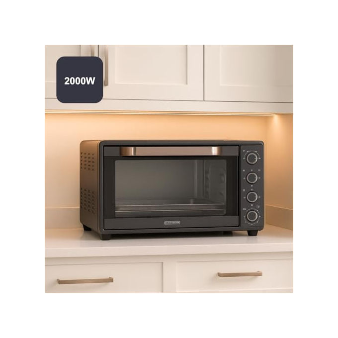 Black+decker Forno Elettrico 60 L 2000 W 15 Funzioni con Timer con Spiedo