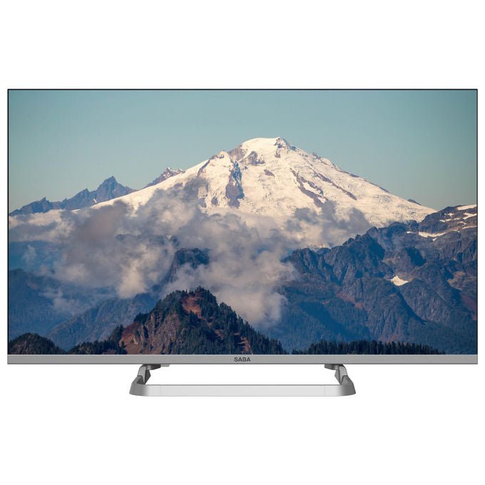SABA Tv Led Hd 32 Pollici Triplo Ter DVB - T2 - C - S2 Hevc Main10 Grigio - Yeppon