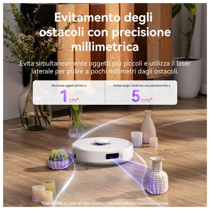 Narwal Freo Z10, Robot Aspirapolvere e Lavapavimenti, 15000PA, Bianco, Stazione Base Auto-svuotante