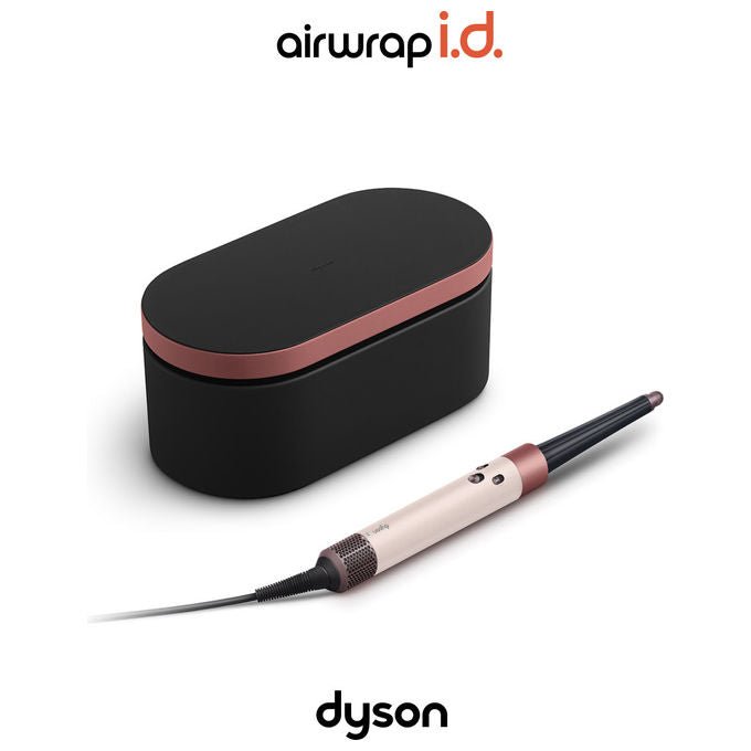 Dyson, Airwrap I.D. Multi-Styler, Per capelli ricci e mossi, Con Bluetooth, Rosa oro