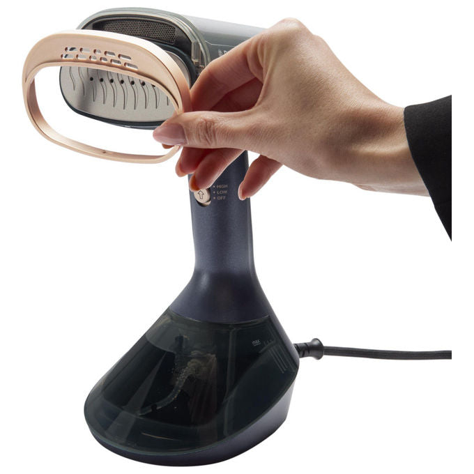 [ComeNuovo] Russell Hobbs 28550-56 Steam Genie VacuSteam Vaporizzatore Portatile 1400 W piastra ceramica 0,2 L serbatoio colore Blu Oro