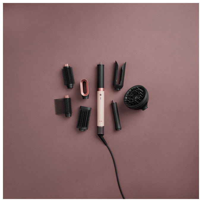 Dyson, Airwrap Coandax2, Multistyler, Per Capelli Ricci Molto Ricci, Rosa e Rose Gold