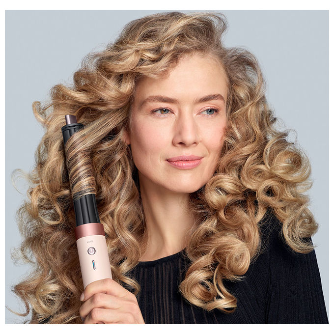 Dyson, Airwrap Coandax2, Multistyler, Per Capelli Ricci Molto Ricci, Rosa e Rose Gold