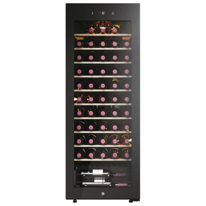 Haier, Cantina Vino, 58 Bottiglie, Libera Installazione, Nero, HWS58GGH1