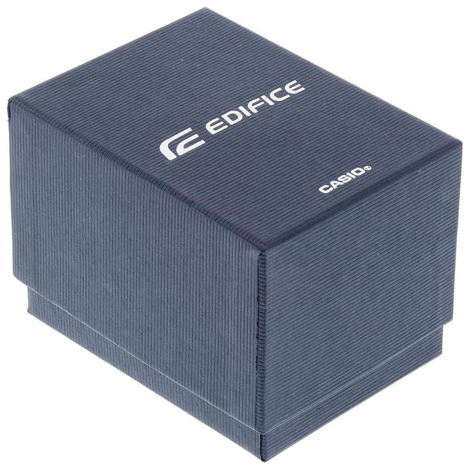 Casio, Orologio Edifice EFR-S108DE-3AVUEF, Acciaio Inox, Argento, Quadrante Petrolio
