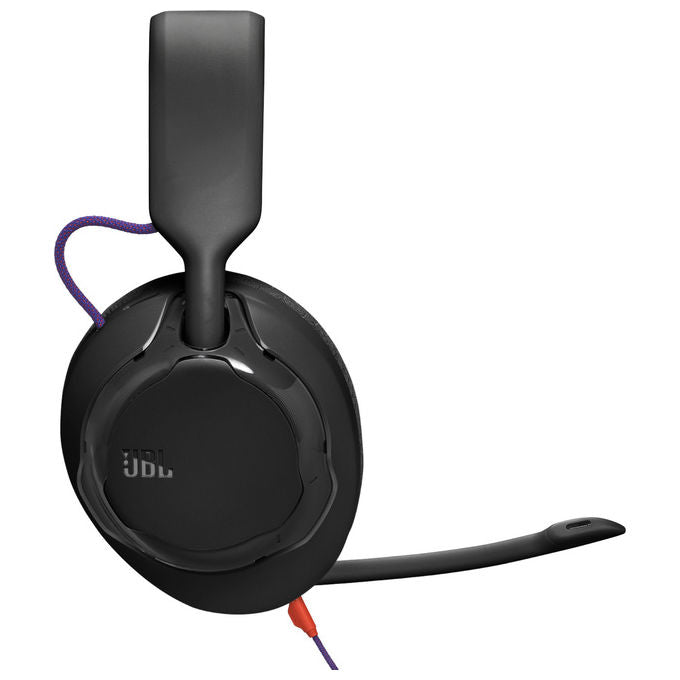 Jbl, Cuffie Gaming Quantum 250 Cablate Over-Ear con Microfono, Nero