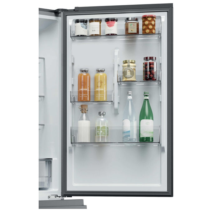 Haier Frigorifero Combinato Libera Installazione 360 L 3D 60 Serie 3 HTR3618CNMG Argento