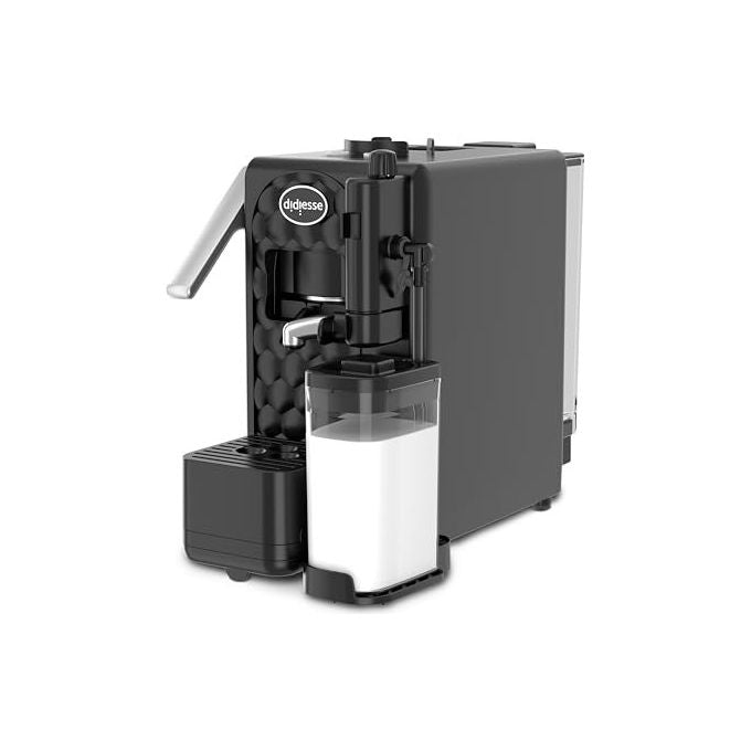 Didiesse MilkSide, Macchina Caffe' a Cialde, con Cappuccinatore, 1.3 L, Nero