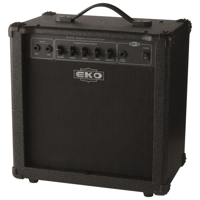 Eko, Amplificatore Combo per Basso 15W RMS, Cono 8 Pollici - Yeppon