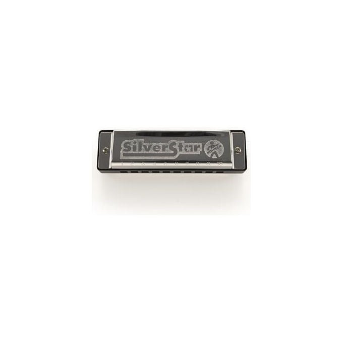Hohner, Armonica Diatonica Silver Star in Do, 10 Fori, Corpo in Resina ABS