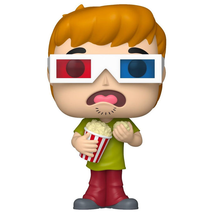 Funko, Pop! Shaggy con Occhiali 3D, Personaggio da Collezione, Scooby-Doo