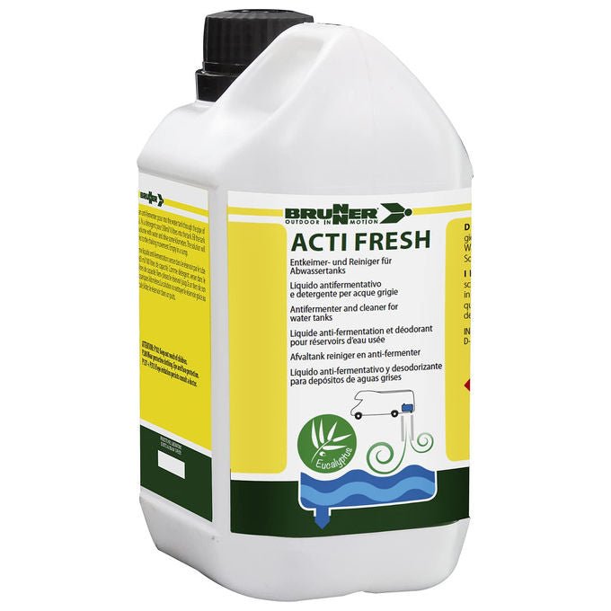 Brunner, Acti Fresh, Detergente Universale, Per Camper e Caravan, 1 Litro - Yeppon