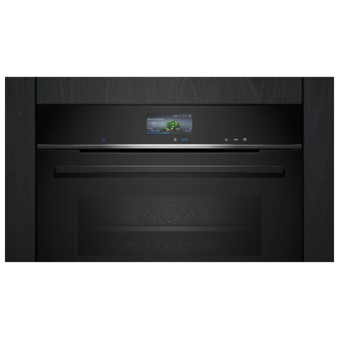 Siemens, iQ700 CS736G1B1 Forno a Vapore, Incasso, 47 Litri, Nero, A+ - Yeppon