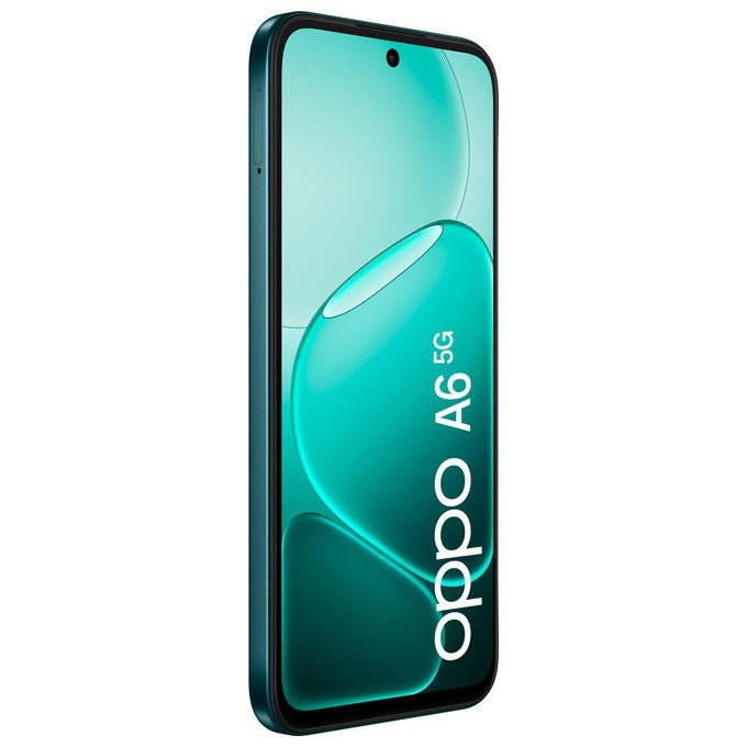 Oppo, Smartphone A6 5G, Display 6.75'' 120Hz, 6GB RAM, 256GB, Nero