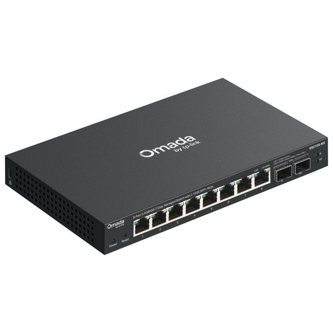 Tp - Link, Switch di Rete Gestito, 8 Porte 2.5G Ethernet, Montaggio Desktop - Parete, Es210X - M2 - Yeppon