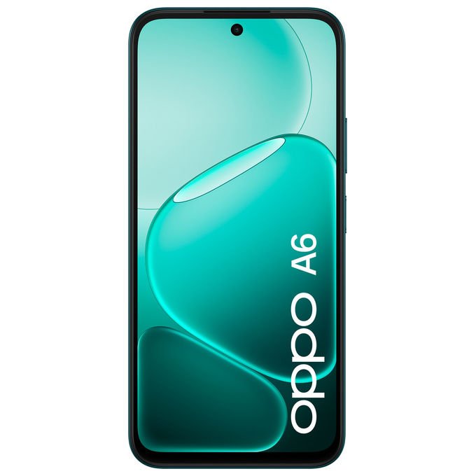 Oppo, Smartphone A6 4G, 6GB RAM, 256GB, Display 6.75'' 120Hz, Doppia Fotocamera 50MP, Nero