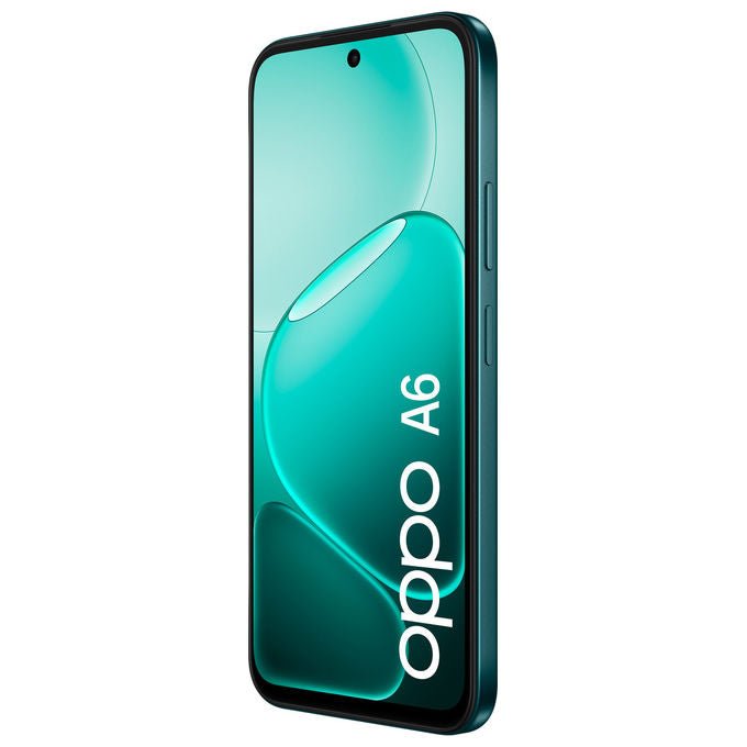 Oppo, Smartphone A6 4G, 6GB RAM, 256GB, Display 6.75'' 120Hz, Doppia Fotocamera 50MP, Nero