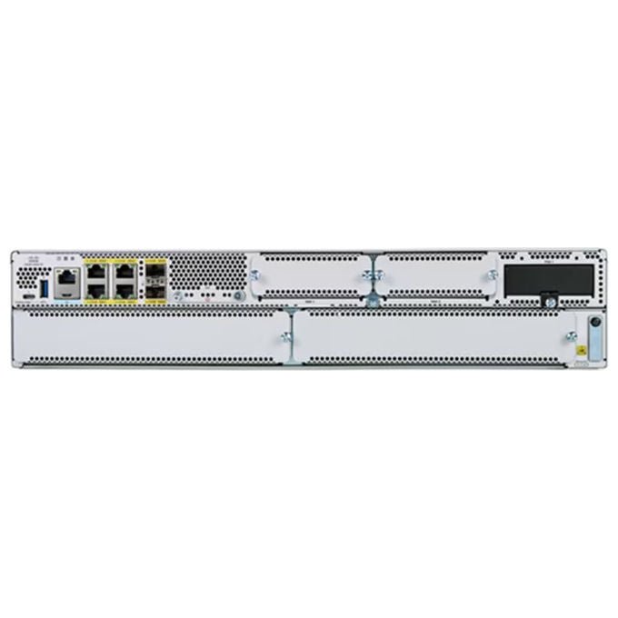 Cisco, Router Cablato, 10 Gigabit Ethernet, Fast Ethernet, Gigabit Ethernet, Grigio, C8300 - 2N2S - 4T2X - Yeppon