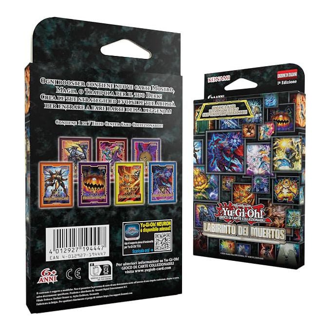 Konami 327127 Yu-Gi-Oh! TCG Labirinto dei Muertos Tuckbox 3 Buste Booster Pack MZMU 1a Edizione ITA