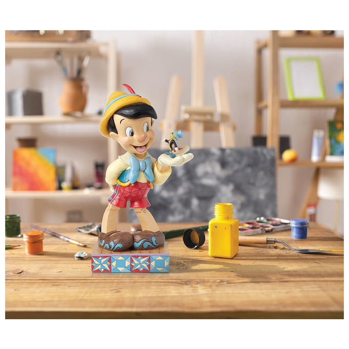 Enesco, Pinocchio Disney Traditions, Statuetta Grande, Resina, Jim Shore