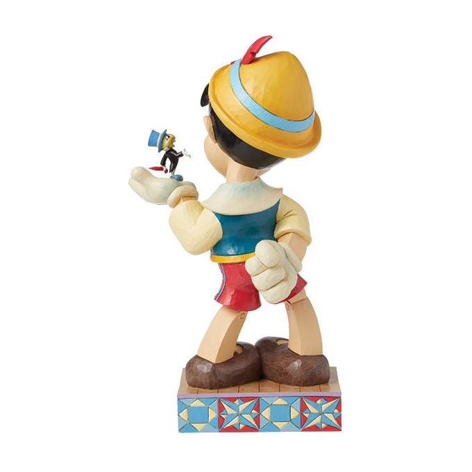 Enesco, Pinocchio Disney Traditions, Statuetta Grande, Resina, Jim Shore