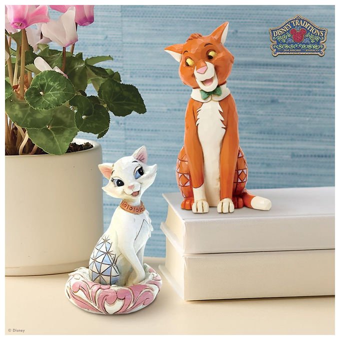 Enesco, Statuetta Duchessa, Disney Traditions, Gli Aristogatti, Resina, Multicolore, Jim Shore