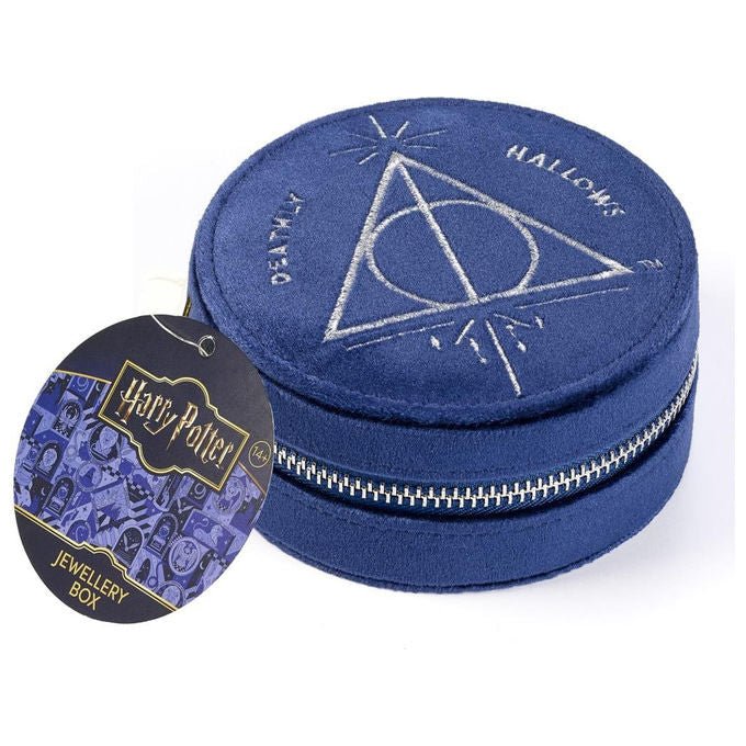 Harry Potter, Portagioie in Velluto, Deathly Hallows, Licenza Ufficiale, 11 cm - Yeppon