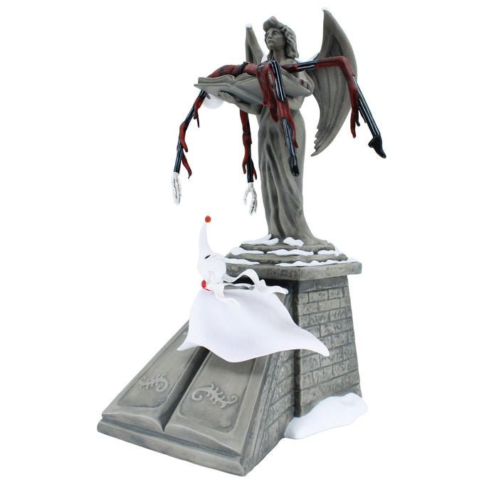 Enesco, Statuetta Jack Skellington e Zero, Nightmare Before Christmas, 22.9 cm, Multicolore