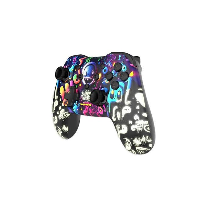 Freaks And Geeks, Controller Wireless Bluetooth, Shining Graff Fosforescente, Per Switch e PC