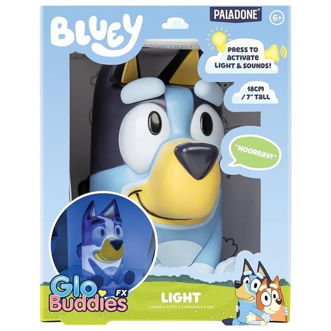 Paladone, Lampada da Tavolo Bluey, Polietilene, Per Bambini - Yeppon