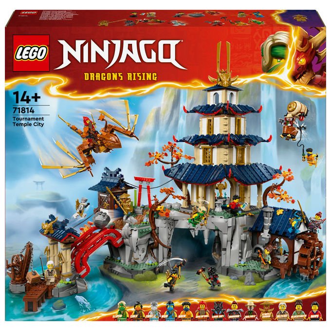 Lego, Ninjago Torneo Citta' del Tempio 71814, Set Costruzioni con 3489 Pezzi