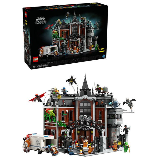 Lego, Arkham Asylum, Set da Costruzione, Batman DC, 2953 Pezzi, 76300 - Yeppon
