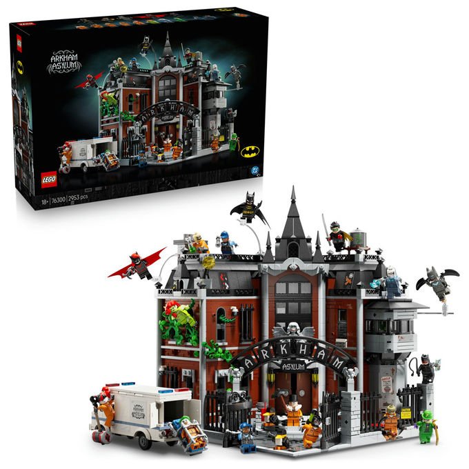 Lego, Arkham Asylum, Set da Costruzione, Batman DC, 2953 Pezzi, 76300 - Yeppon