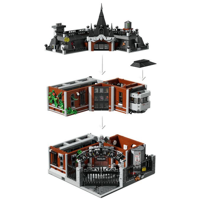 Lego, Arkham Asylum, Set da Costruzione, Batman DC, 2953 Pezzi, 76300 - Yeppon