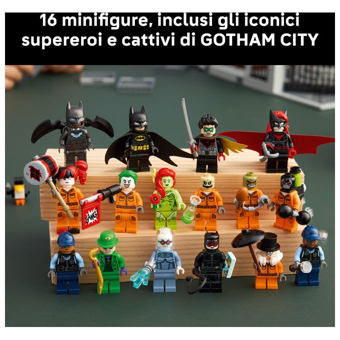 Lego, Arkham Asylum, Set da Costruzione, Batman DC, 2953 Pezzi, 76300 - Yeppon