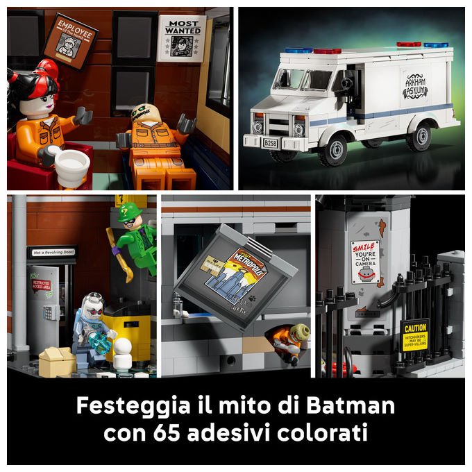 Lego, Arkham Asylum, Set da Costruzione, Batman DC, 2953 Pezzi, 76300 - Yeppon