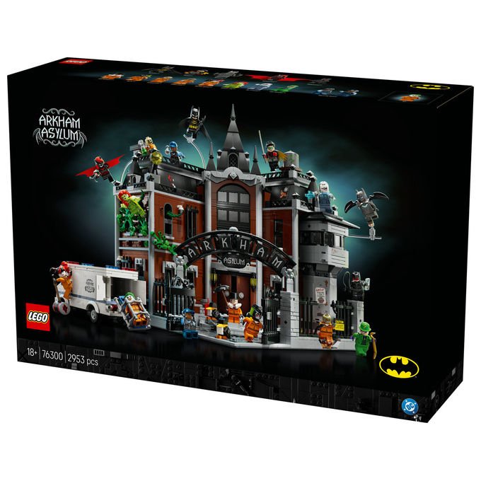 Lego, Arkham Asylum, Set da Costruzione, Batman DC, 2953 Pezzi, 76300 - Yeppon