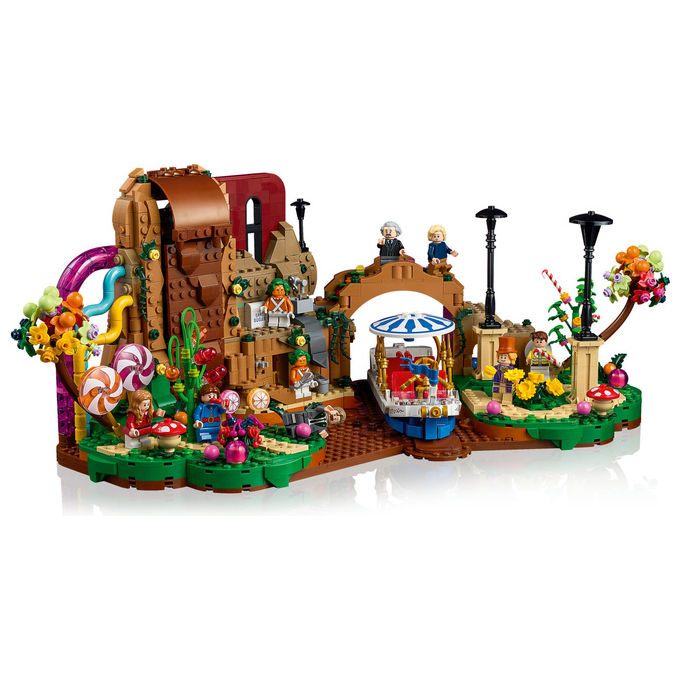 Lego, Ideas Willy Wonka e la Fabbrica di Cioccolato, 2025 Pezzi, 9 Minifigure