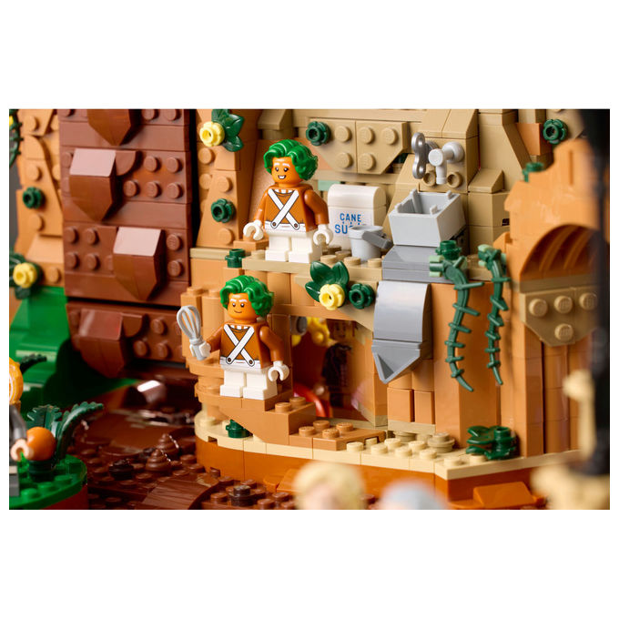 Lego, Ideas Willy Wonka e la Fabbrica di Cioccolato, 2025 Pezzi, 9 Minifigure