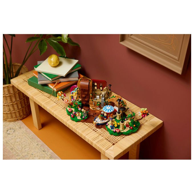 Lego, Ideas Willy Wonka e la Fabbrica di Cioccolato, 2025 Pezzi, 9 Minifigure