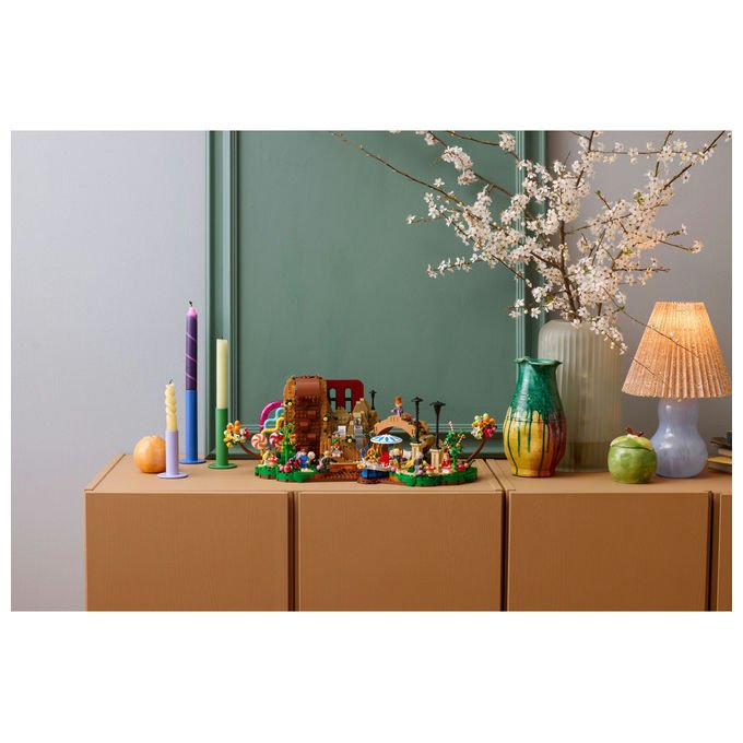 Lego, Ideas Willy Wonka e la Fabbrica di Cioccolato, 2025 Pezzi, 9 Minifigure
