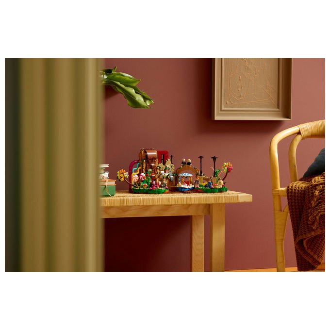 Lego, Ideas Willy Wonka e la Fabbrica di Cioccolato, 2025 Pezzi, 9 Minifigure