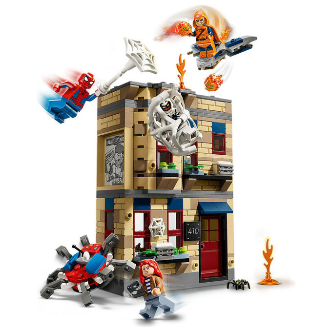 Lego, Appartamento di Peter Parker 76317, Set Costruzioni Marvel Spider-Man, 394 Pezzi