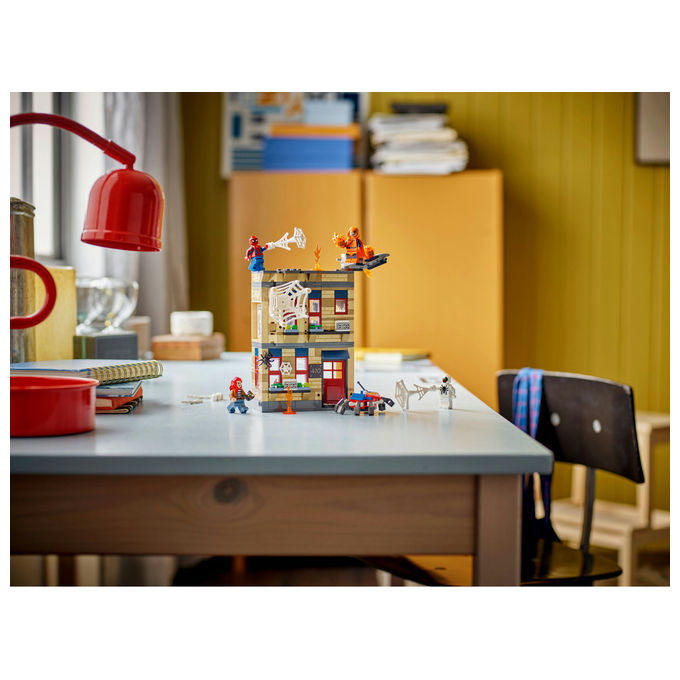 Lego, Appartamento di Peter Parker 76317, Set Costruzioni Marvel Spider-Man, 394 Pezzi