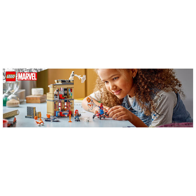 Lego, Appartamento di Peter Parker 76317, Set Costruzioni Marvel Spider-Man, 394 Pezzi