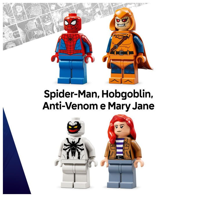 Lego, Appartamento di Peter Parker 76317, Set Costruzioni Marvel Spider-Man, 394 Pezzi