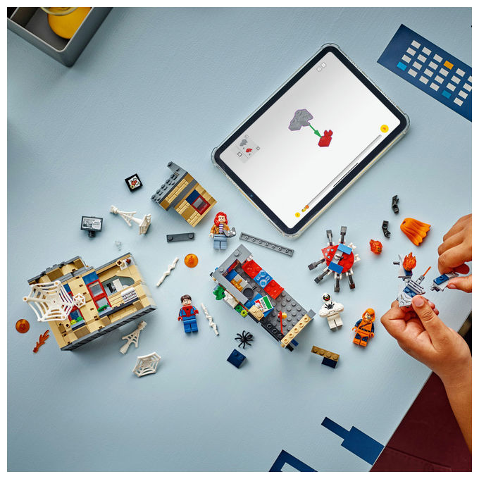 Lego, Appartamento di Peter Parker 76317, Set Costruzioni Marvel Spider-Man, 394 Pezzi