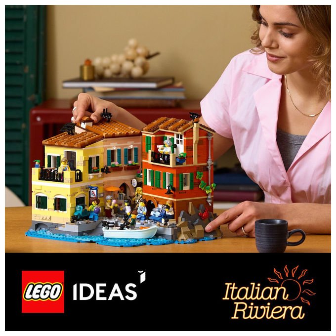 Lego, Riviera Italiana 21359, Set di Costruzione con 3251 Pezzi